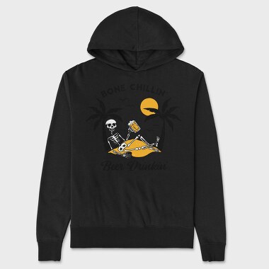Bone Chillin, Unisex Men's Hoodie