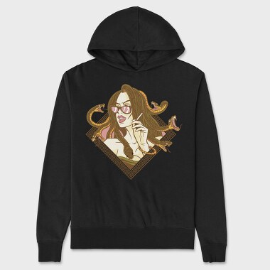 Girl Snakes, Unisex Men's Hoodie
