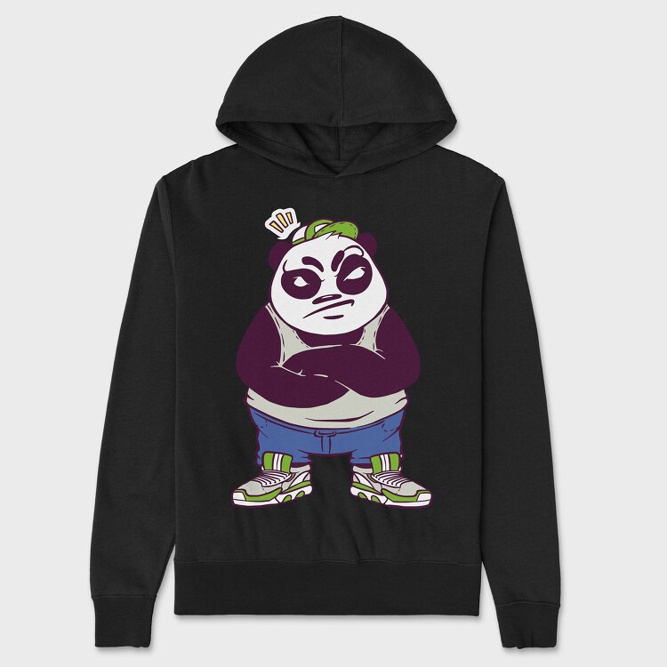 Mad Panda Boy, Unisex Men's Hoodie
