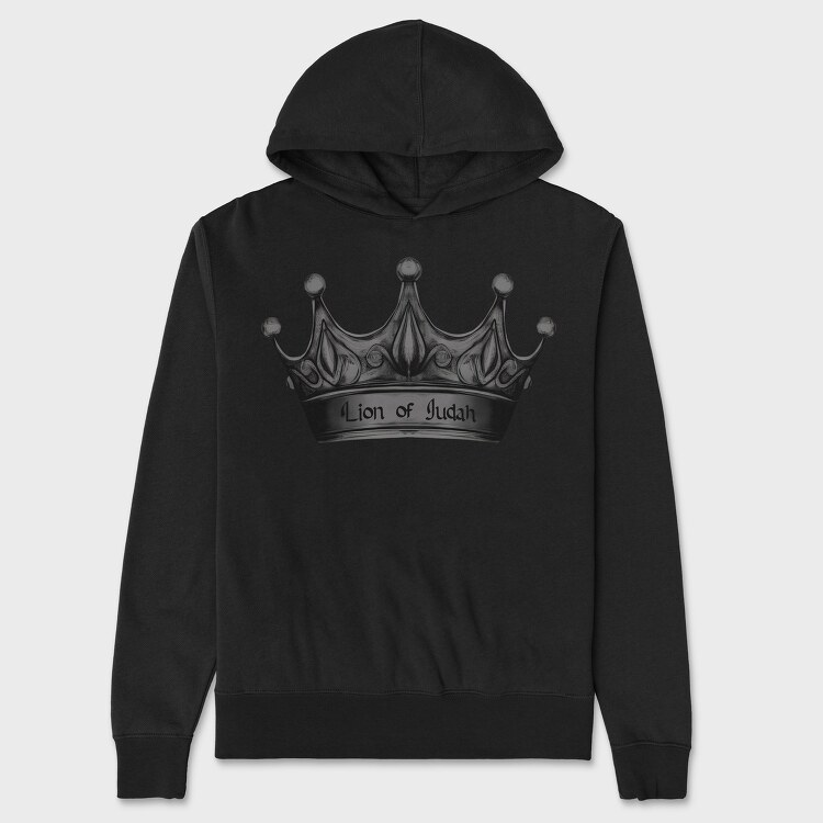 Lion Crown, Unisex Men's Hoodie
