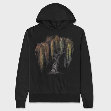 Weeping Willow Tree, Unisex Men's Hoodie