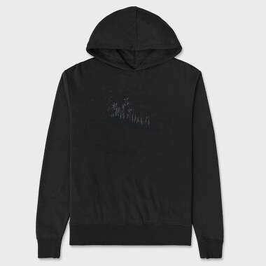 Whale and Tree, Unisex Men's Hoodie