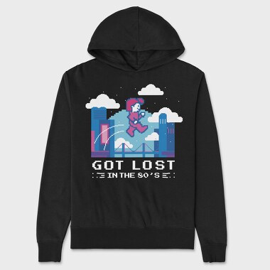 Got Lost in the 80S, Unisex Men's Hoodie