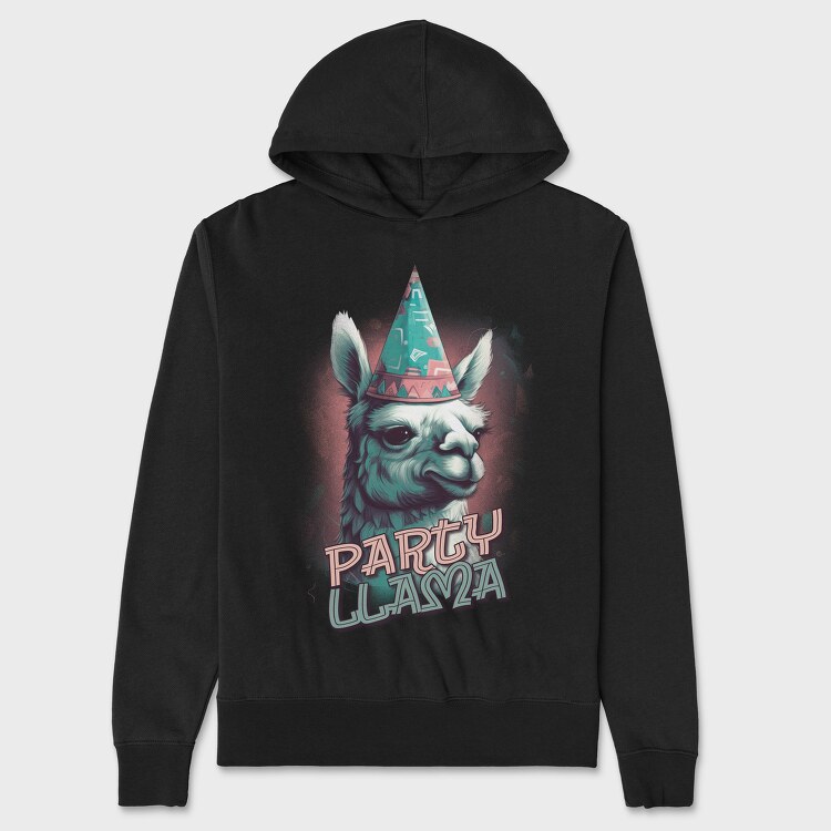 Llama Birthday Party, Унисекс Мъжко Суичър