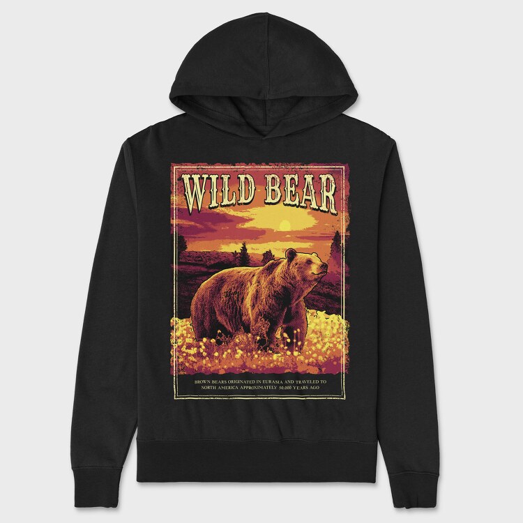 Wild Bear Forest, Унисекс Мъжко Суичър