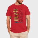 Llamas Christmas Tree, Unisex Men's T-Shirt