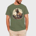 Witch Cat, Unisex Men's T-Shirt
