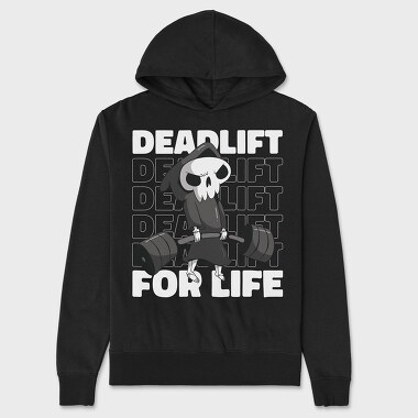 Deadlift for Life, Unisex Men's Hoodie