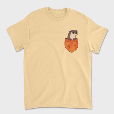 Pocket Otter, Унисекс Мъжка Тениска