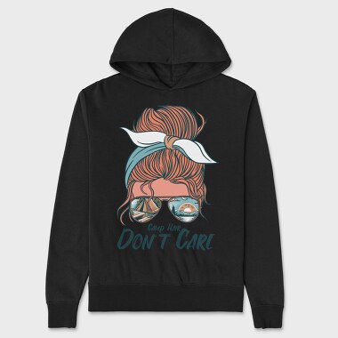 Camping Hair, Unisex Men's Hoodie