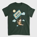 Space Dog I Must Go, Unisex Men's T-Shirt
