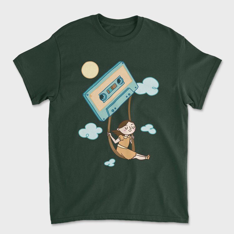 Space Dog I Must Go, Unisex Men's T-Shirt