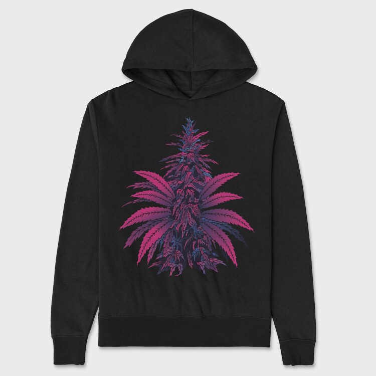 Cannabis Plant, Унисекс Мъжко Суичър