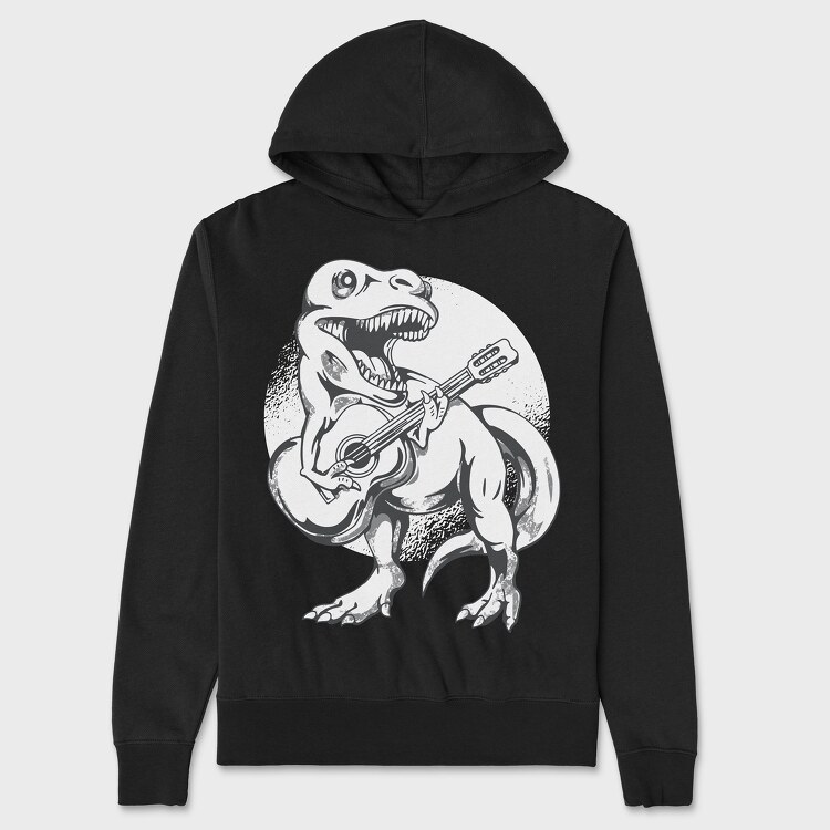 Dinosaur Guitar, Унисекс Мъжко Суичър