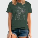 Dog and Man Hug, Women's T-Shirt