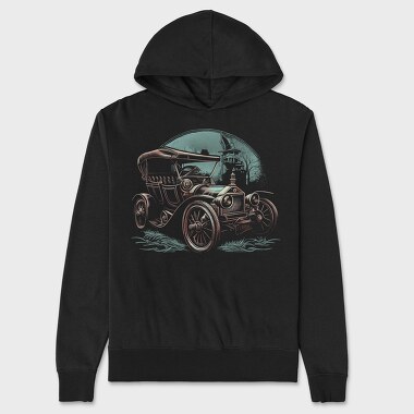 Steampunk Car, Unisex Men's Hoodie