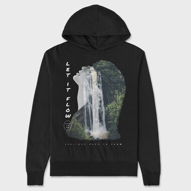 Cascade Woman, Unisex Men's Hoodie