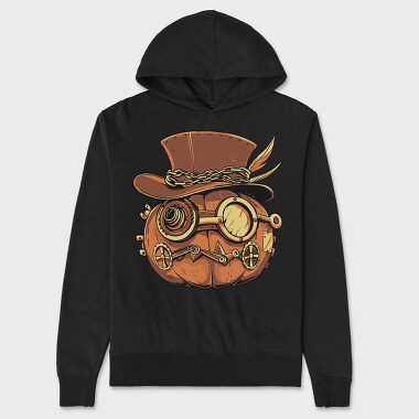 Steampunk Pumpkin, Unisex Men's Hoodie