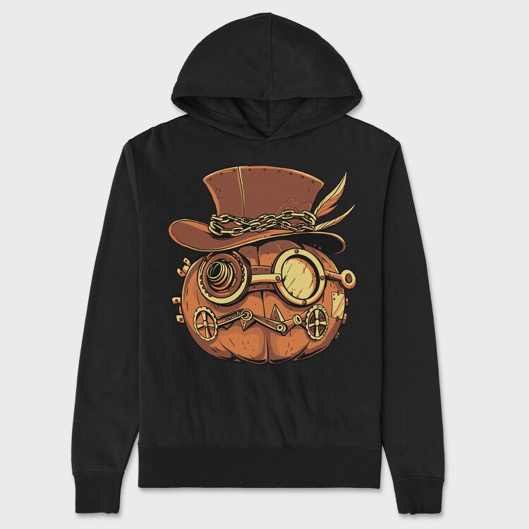Steampunk Pumpkin, Унисекс Мъжко Суичър