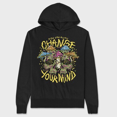 You Can Always Change Your Mind, Unisex Men's Hoodie