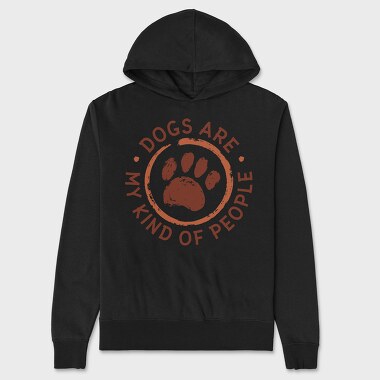 Dog Fingerprint, Unisex Men's Hoodie