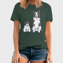 Dog High Five, Unisex Men's T-Shirt