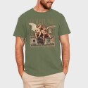 Mermaid Is Fishing, Unisex Men's T-Shirt