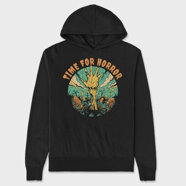 Zombie Hand Time for Horror, Unisex Men's Hoodie