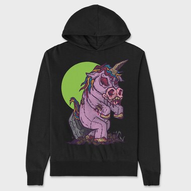 Zombie Unicorn Toy, Unisex Men's Hoodie