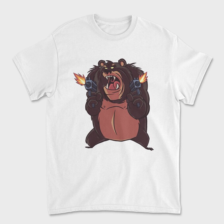 Bear Chuck, Unisex Men's T-Shirt