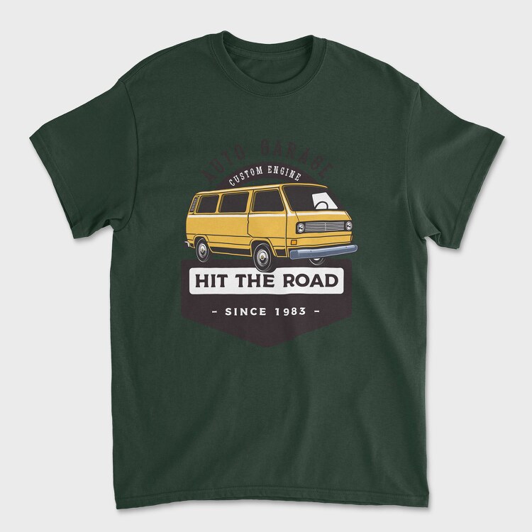 1985 VW Westie camper, Unisex Men's T-Shirt