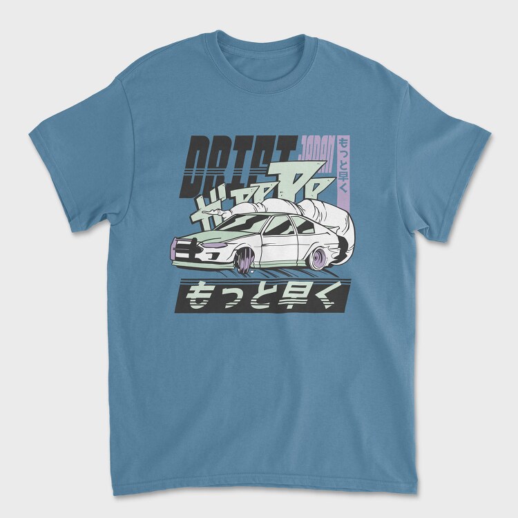 Driftcar, Unisex Men's T-Shirt
