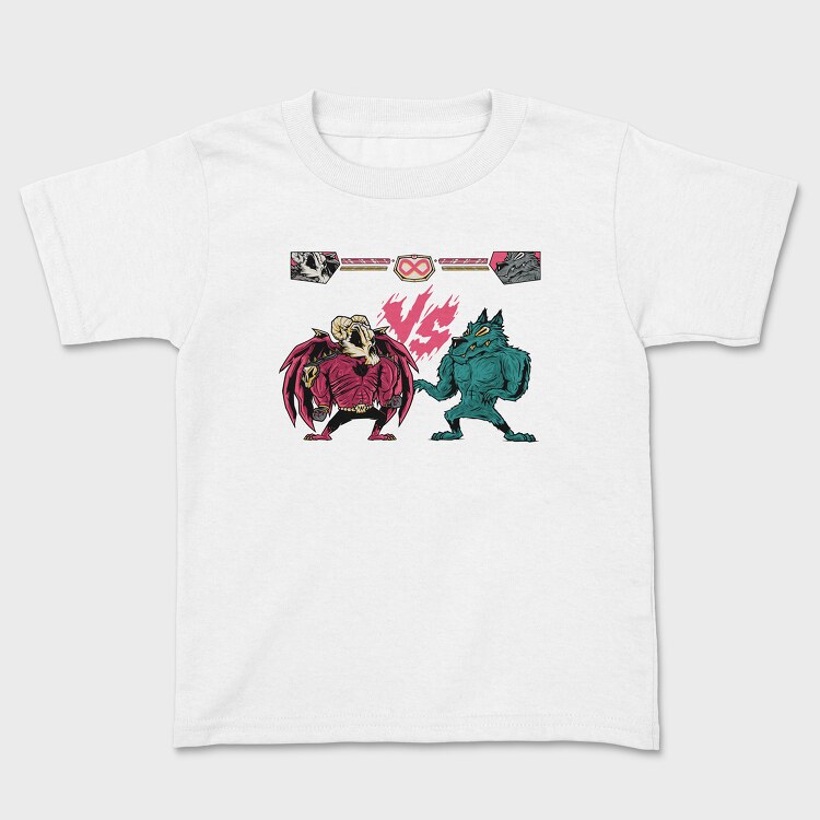 Monster Fight, Kids' T-Shirt