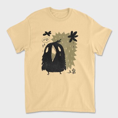 Moody Birds, Unisex Men's T-Shirt