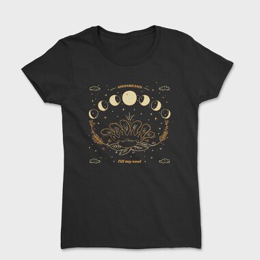Moonbeams Fill My Soul, Women's T-Shirt
