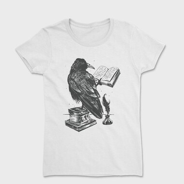 Raven Reading, Women's T-Shirt