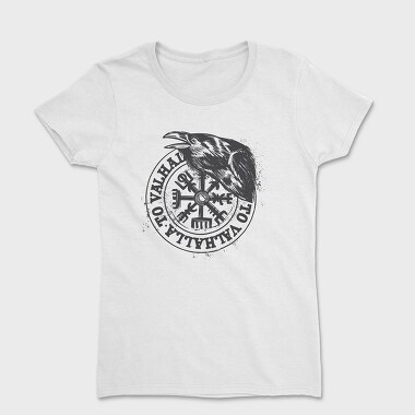 Raven Viking Black, Women's T-Shirt