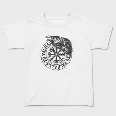 Raven Viking Black, Детска Тениска