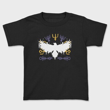 Raven Viking, Kids' T-Shirt