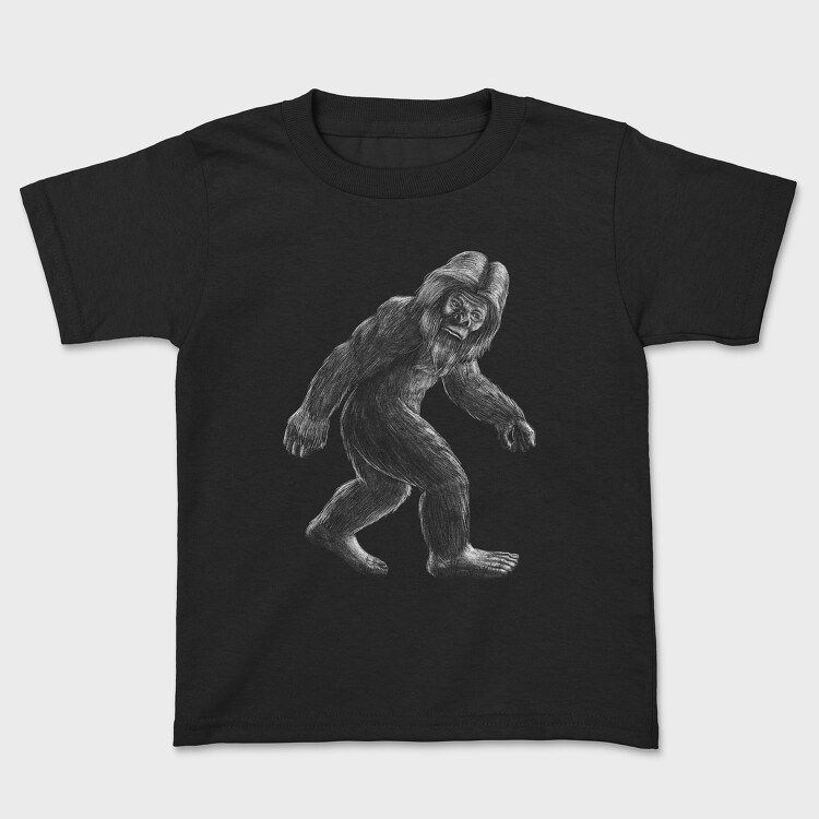Realistic Big Foot, Kids' T-Shirt