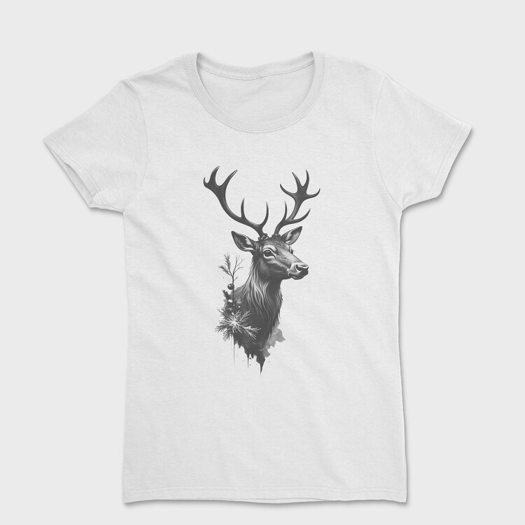 Reindeer Christmas, Women's T-Shirt