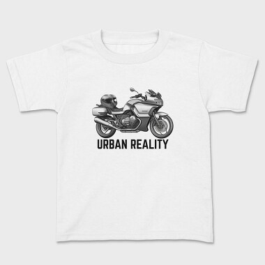 Motorcycle and Helmets, Kids' T-Shirt