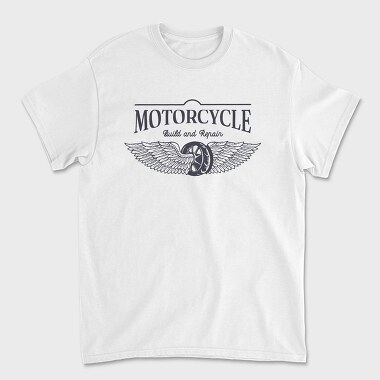 Унисекс Мъжка Тениска, Motorcycle Build and Repair
