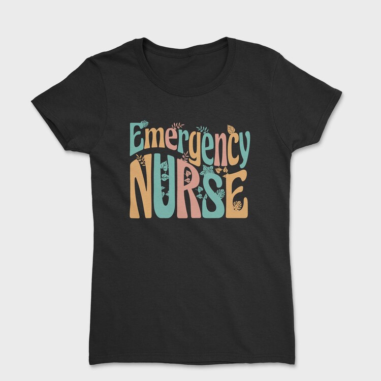 Emergency Nurse, Дамска Тениска