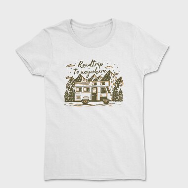 Roadtrip to Anywhere, Women's T-Shirt