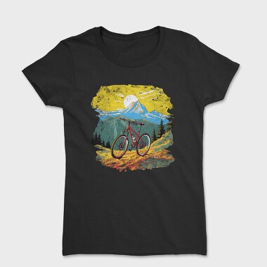 Mountain Bike Sun, Women's T-Shirt
