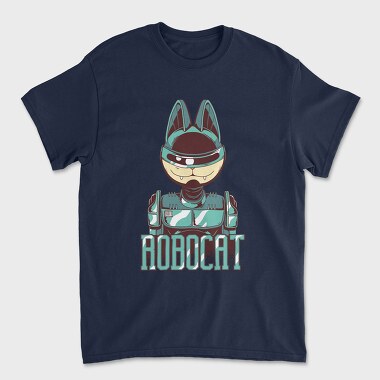 Robocat, Unisex Men's T-Shirt