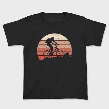 Kids' T-Shirt, Mountain Bike Vintage