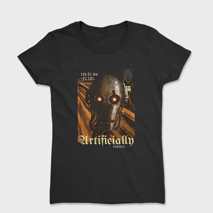 Robot Scream, Women's T-Shirt