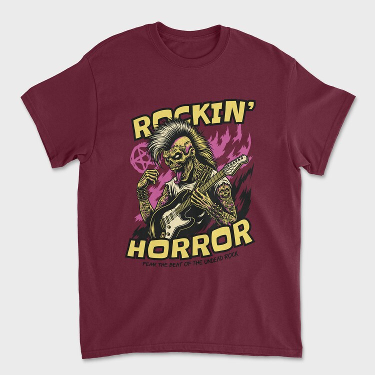 Rockin Horror, Унисекс Мъжка Тениска